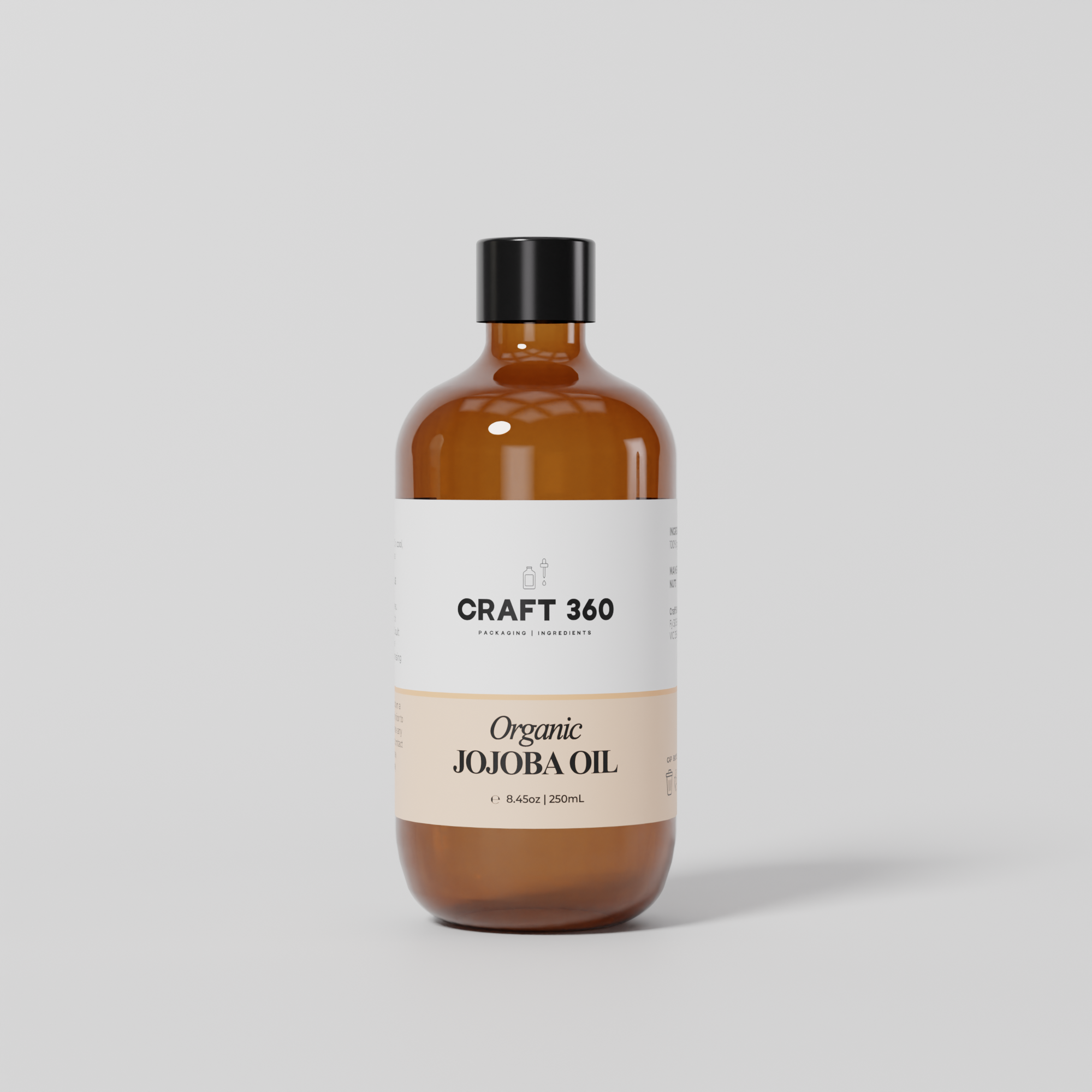 Organic Golden Jojoba Oil - Cold Pressed