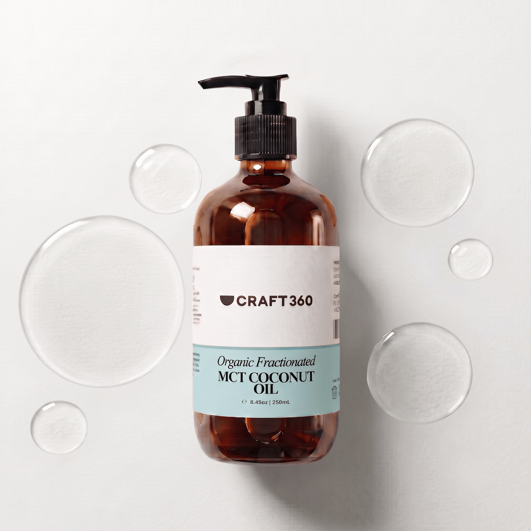 Certified Organic Fractionated Coconut MCT Oil - ACO Cert. No. 14153
