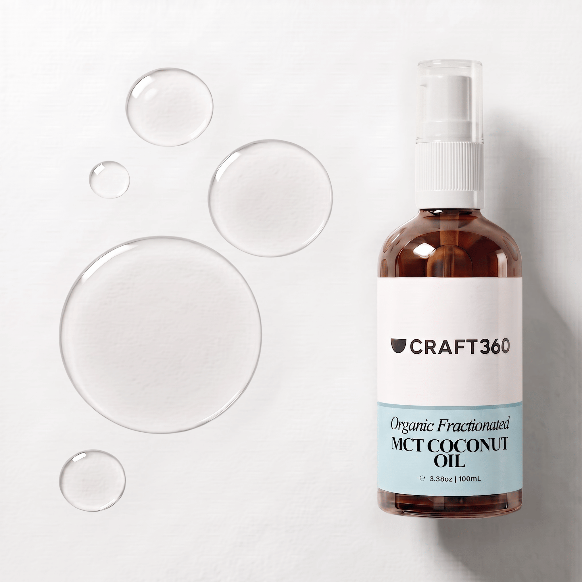 Certified Organic Fractionated Coconut MCT Oil - ACO Cert. No. 14153