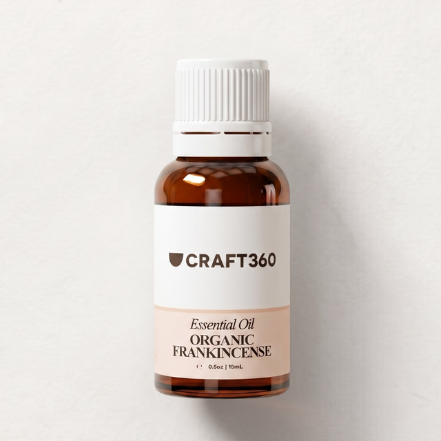 Certified Organic Frankincense Essential Oil - Boswellia Serrata - ACO Cert. No. 14153