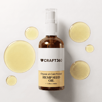 Certified Organic Hemp Seed Oil - Cold Pressed