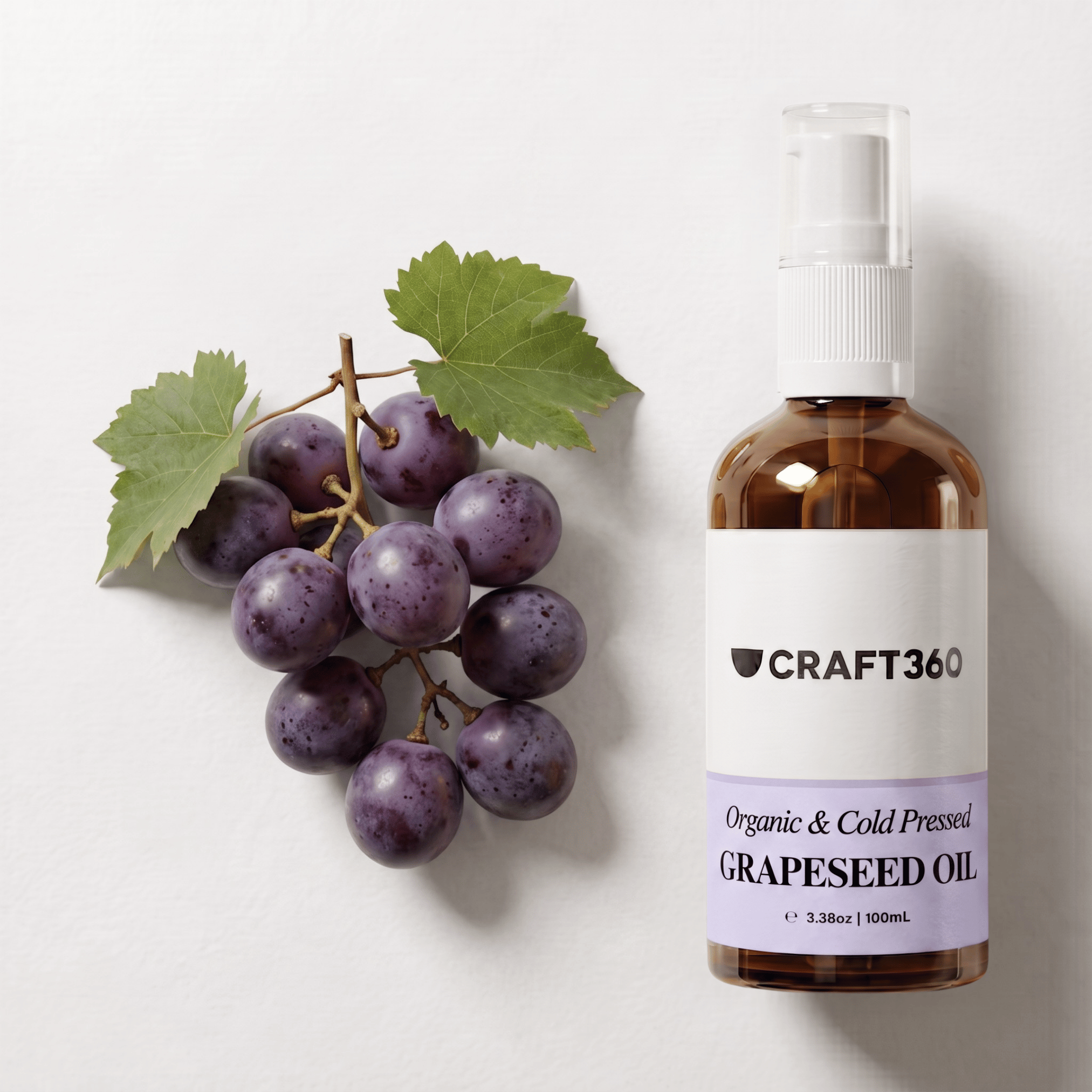 Certified Organic Grapeseed Oil - Cold Pressed - ACO Cert. No. 14153