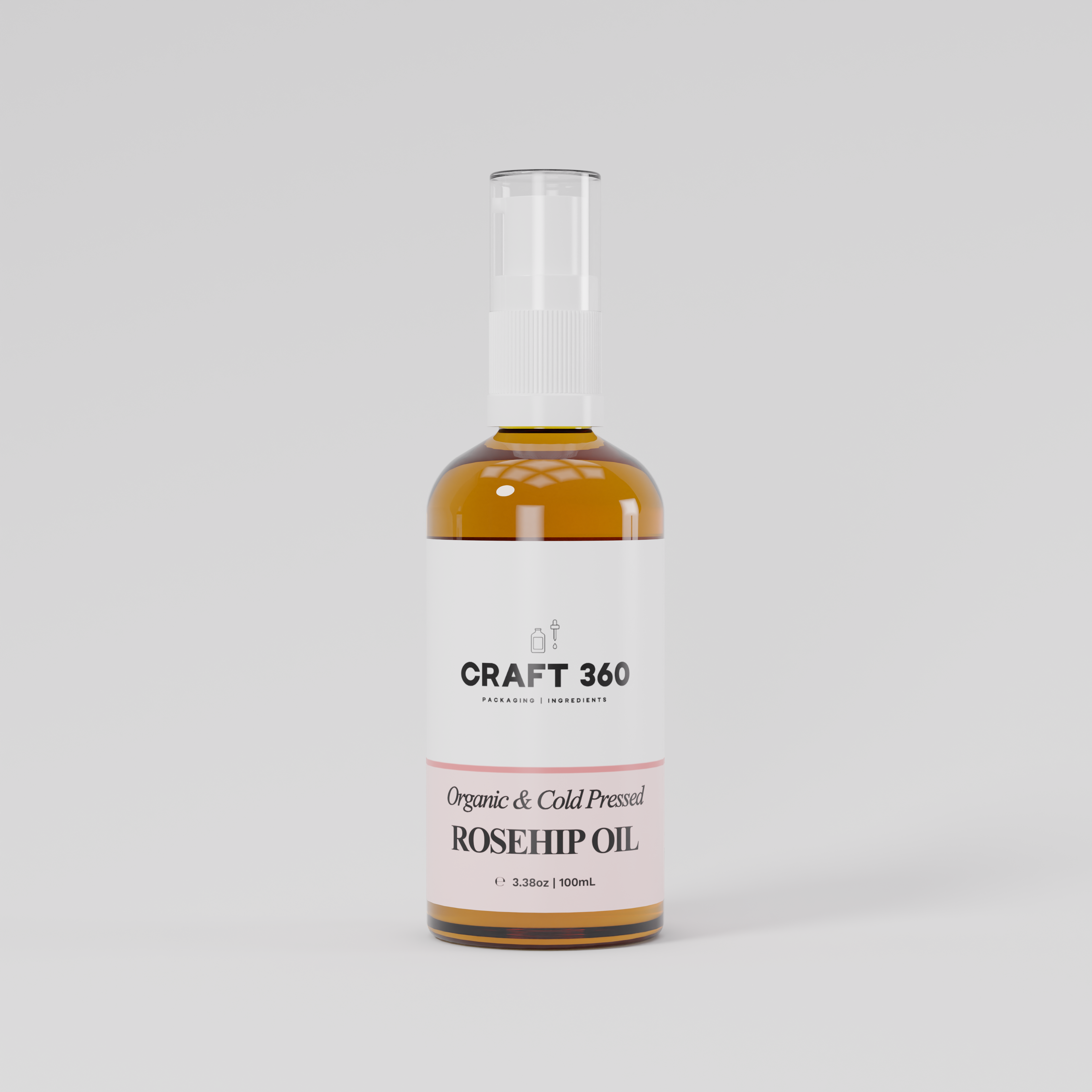 Organic Rosehip Oil - Cold Pressed