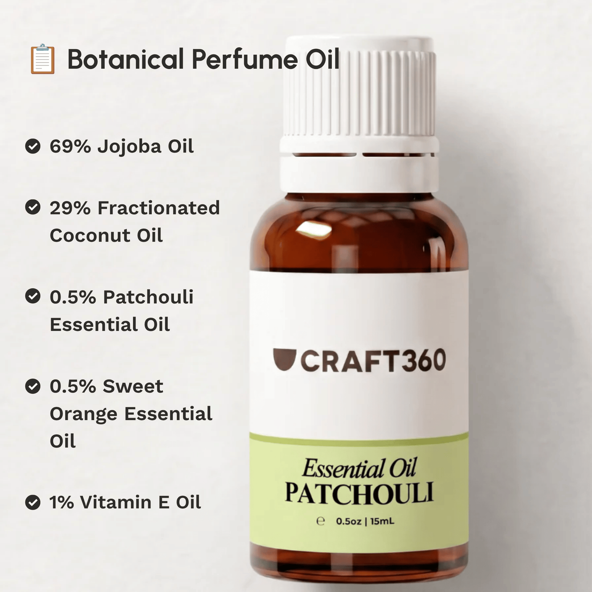 Recipe for making a natural perfume oil using Patchouli Essential Oil.