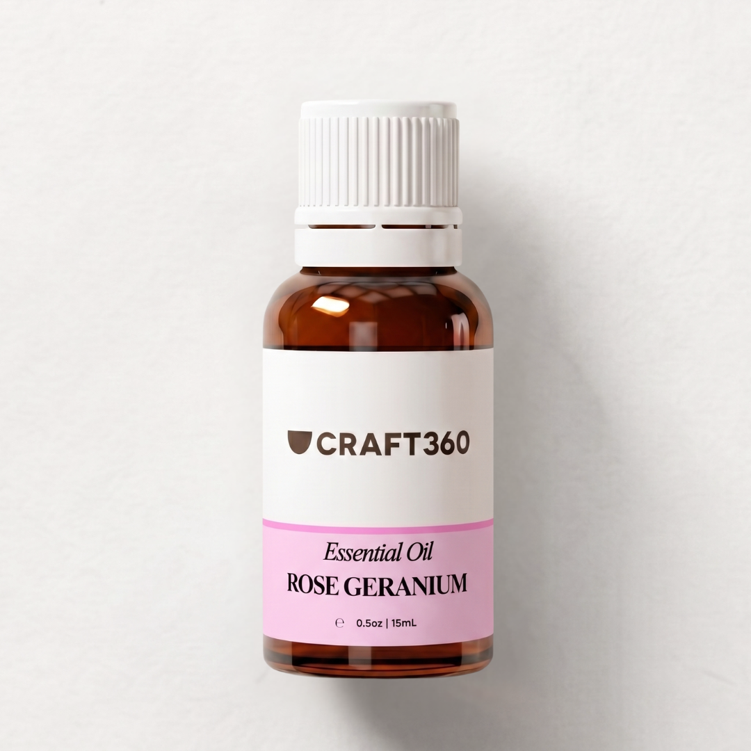 Rose Geranium Essential Oil - 100% Pure