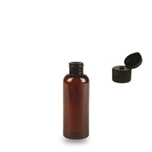 Recycled Plastic Bottle rPET - 'Tall Boston' - 100ml - (Flip Top) - 24mm (24/410)