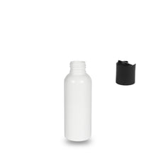 Recycled Plastic Bottle rPET - 'Tall Boston' - 100ml - (Disc Top) - 24mm (24/410)