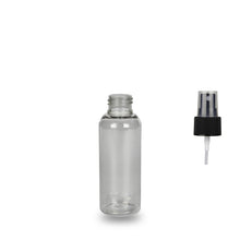 Recycled Plastic Bottle rPET - 'Tall Boston' - 100ml - (Atomiser/Spritzer) - 24mm (24/410)