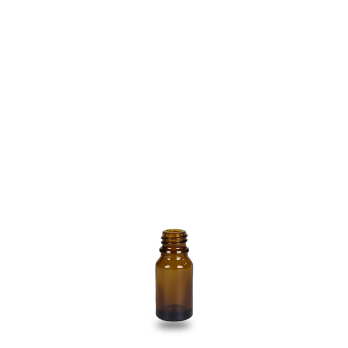 Amber Glass Bottle - 10ml - 18mm