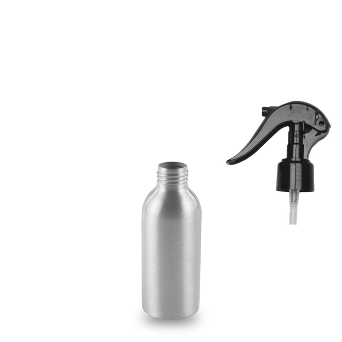 Aluminium Bottle - (Trigger Spray) - 125ml - 24mm (24/410)