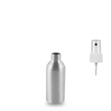 Aluminium Bottle - (Atomiser/Spritzer) - 125ml - 24mm (24/410)