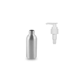 Aluminium Bottle - (Lotion Pump) - 125ml - 24mm (24/410)