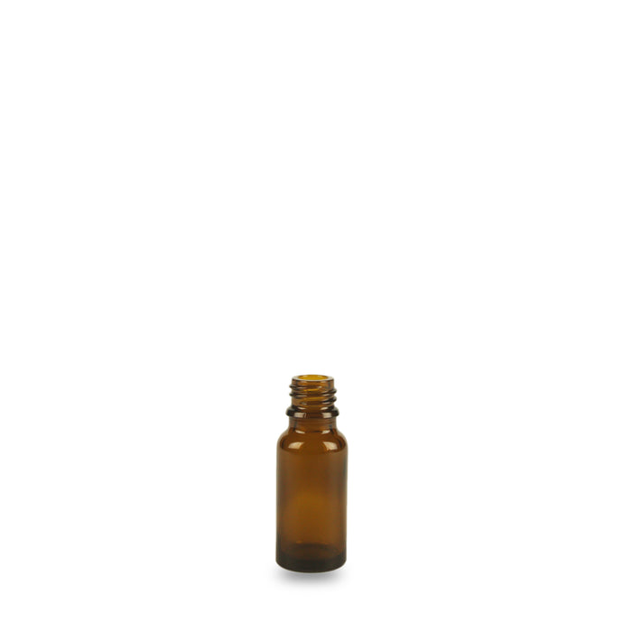 Amber Glass Bottle - 15ml - 18mm