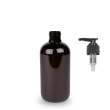 250ml Amber PET Bottle - Lotion Pump