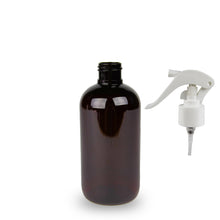 Plastic Bottle rPET - 'Squat Boston' - 250ml - (Trigger Spray) - 24mm (24/410)
