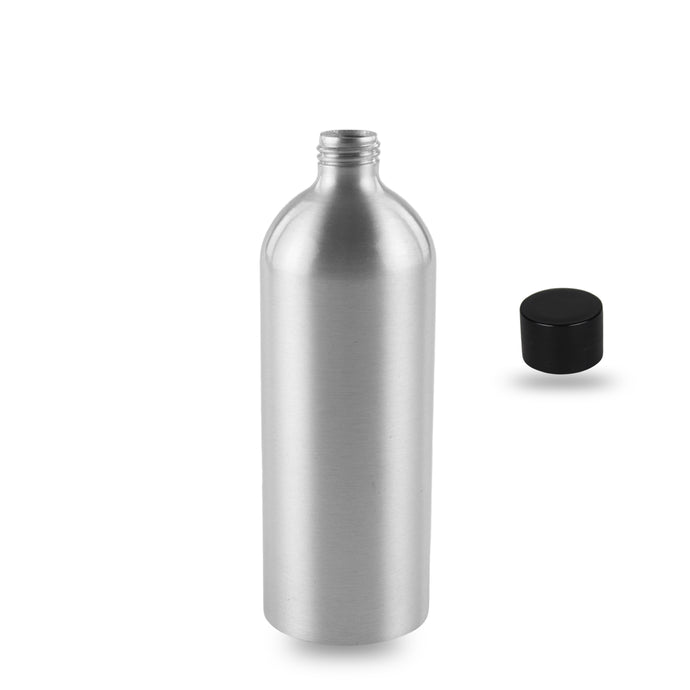 Aluminium Bottle - (Screw Cap) - 500ml - 24mm (24/410)