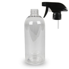 Plastic Bottle PET 'Semi Squat' - 500ml - (Trigger Spray) - 28mm (28/410)