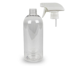 Plastic Bottle PET 'Semi Squat' - 500ml - (Trigger Spray) - 28mm (28/410)