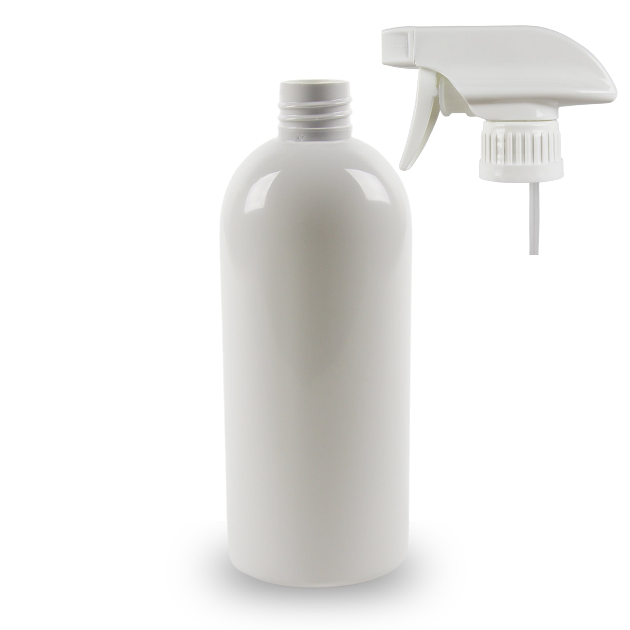 Plastic Bottle PET 'Semi Squat' - 500ml - (Trigger Spray) - 28mm (28/410)