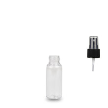 Plastic Bottle PET - 'Tall Boston' - 50ml - (Atomiser/Spritzer) - 24mm (24/410)
