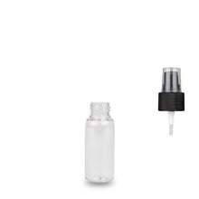 Plastic Bottle PET - 'Tall Boston' - 50ml - (Serum Pump) - 24mm (24/410)