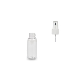 Clear Plastic Bottle PET - 'Tall Boston' - 50ml - 24mm (24/410)