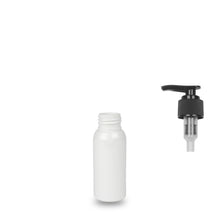 Plastic Bottle PET - 'Tall Boston' - 50ml - (Lotion Pump) - 24mm (24/410)