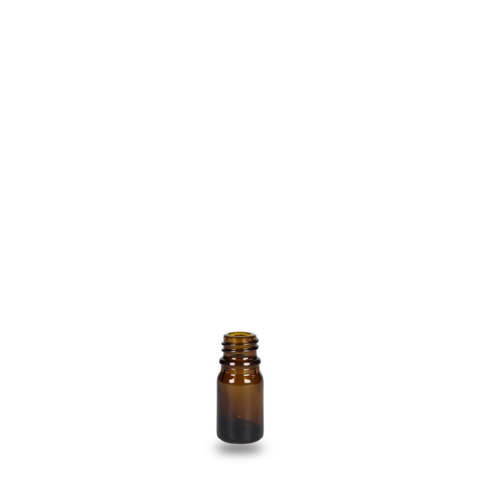 Amber Glass Bottle - 5ml - 18mm