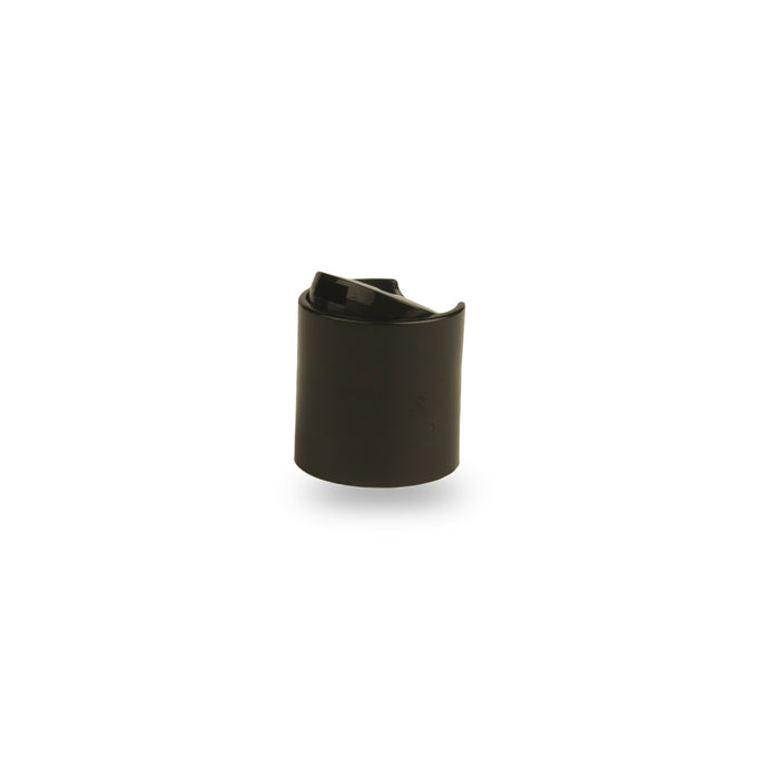 Black Disc Top Cap - Smooth - 24mm (24/410) - DTS-24B2