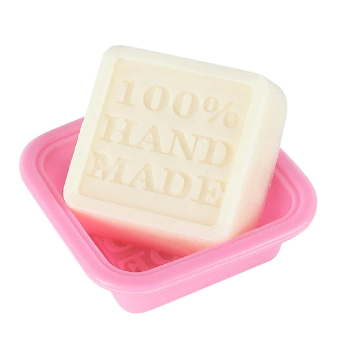Square '100% Hand Made' Mould - 55ml